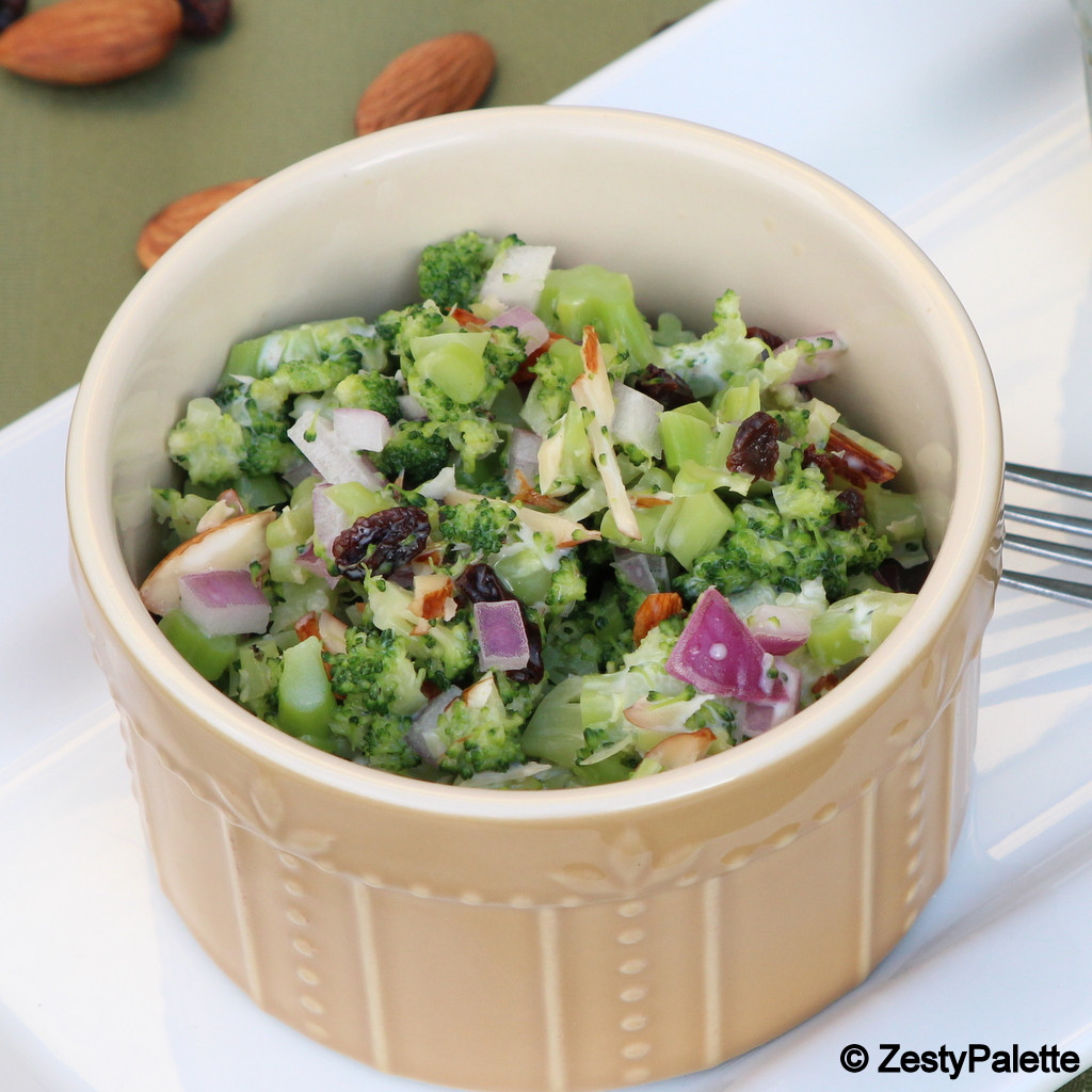 Healthy Broccoli Salad
 Cooks Joy Healthy Broccoli Salad
