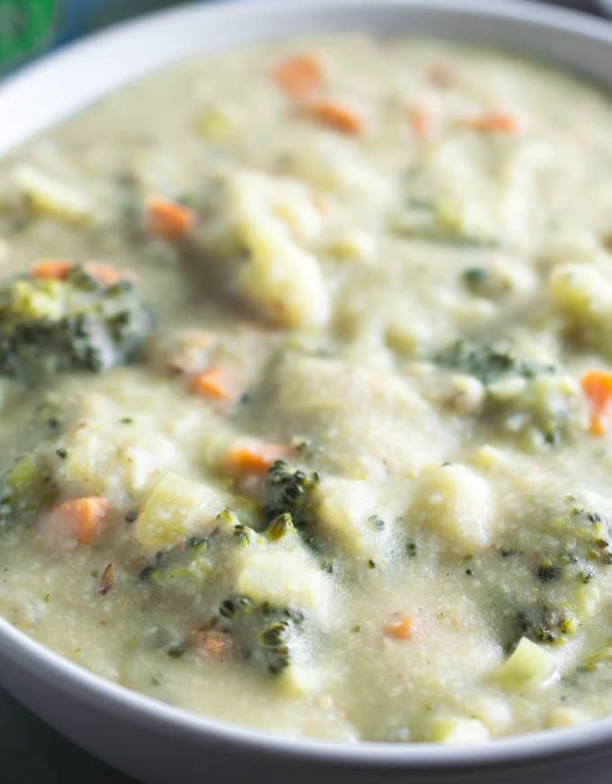Healthy Broccoli Soup
 Creamy Vegan Broccoli Soup Recipe