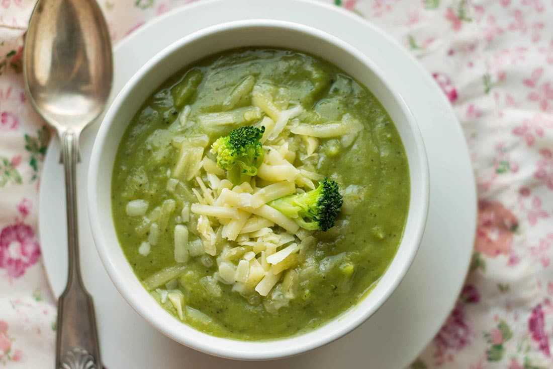 Healthy Broccoli Soup Recipe
 Healthy Creamy Broccoli Soup Indulgent with no cream