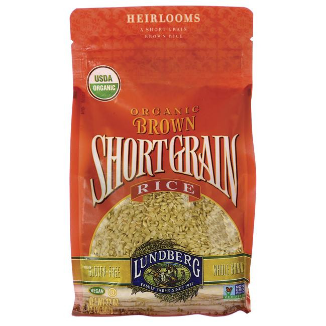 Healthy Brown Rice Brands
 Lundberg Family Farms Organic Short Grain Brown Rice 2 lb