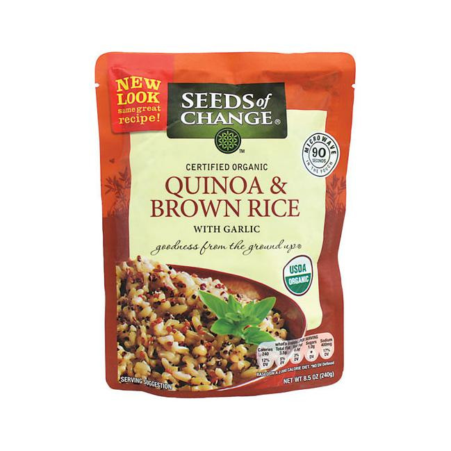 Healthy Brown Rice Brands
 Seeds of Change Quinoa and Whole Grain Brown Rice 8 5 oz