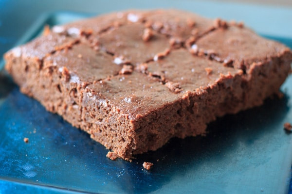 Healthy Brownies With Applesauce
 Skinny Chocolate Brownies with applesauce and greek yogurt