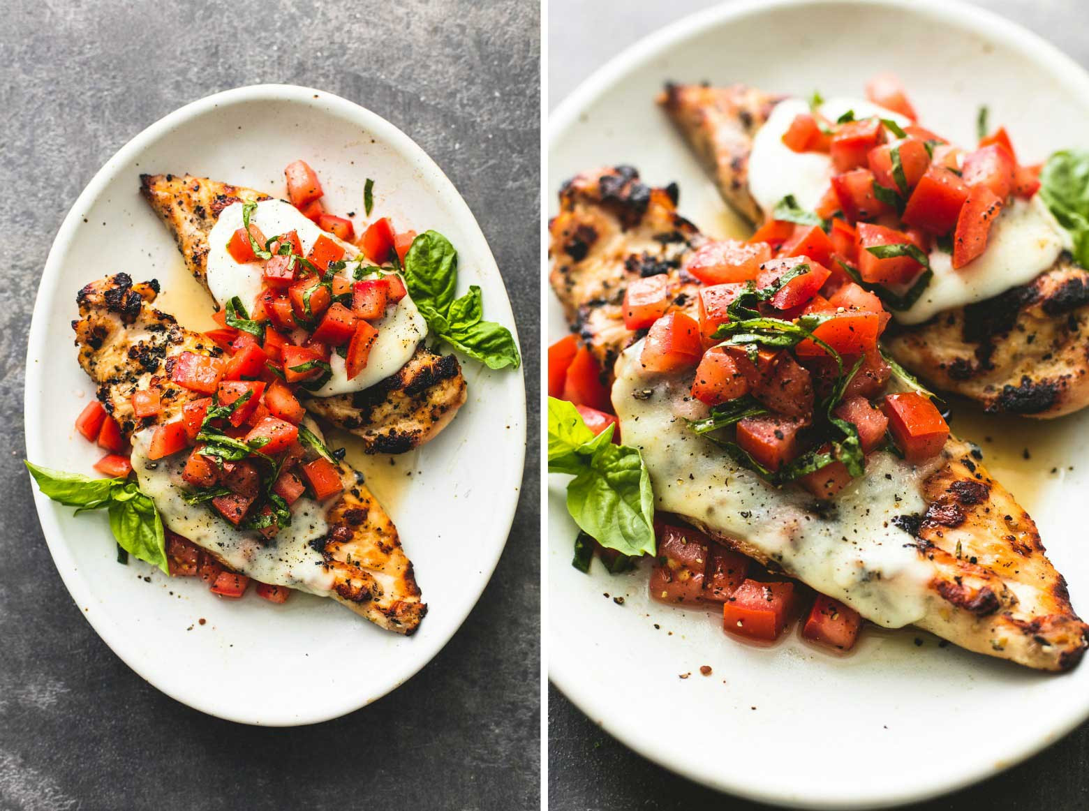 Healthy Bruschetta Chicken
 Grilled Bruschetta Chicken