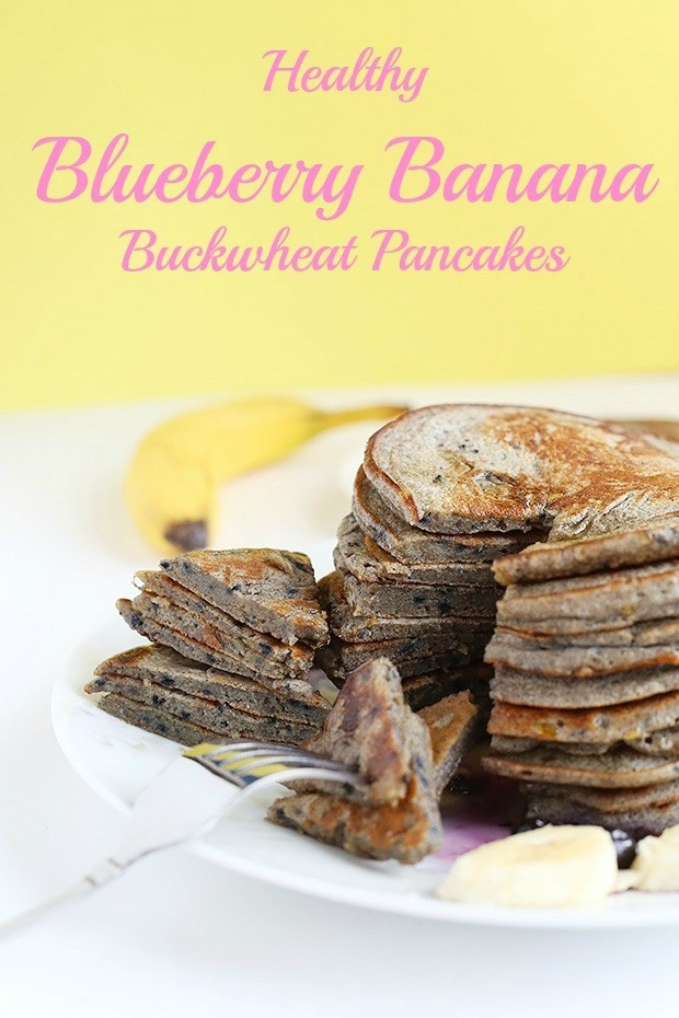Healthy Buckwheat Pancakes
 Healthy Blueberry Banana Buckwheat Pancakes TwoRaspberries