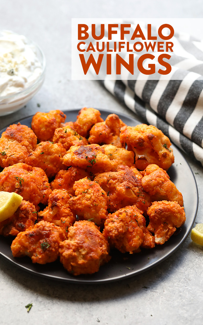 Healthy Buffalo Cauliflower
 Healthy Buffalo Cauliflower Wings Fit Foo Finds