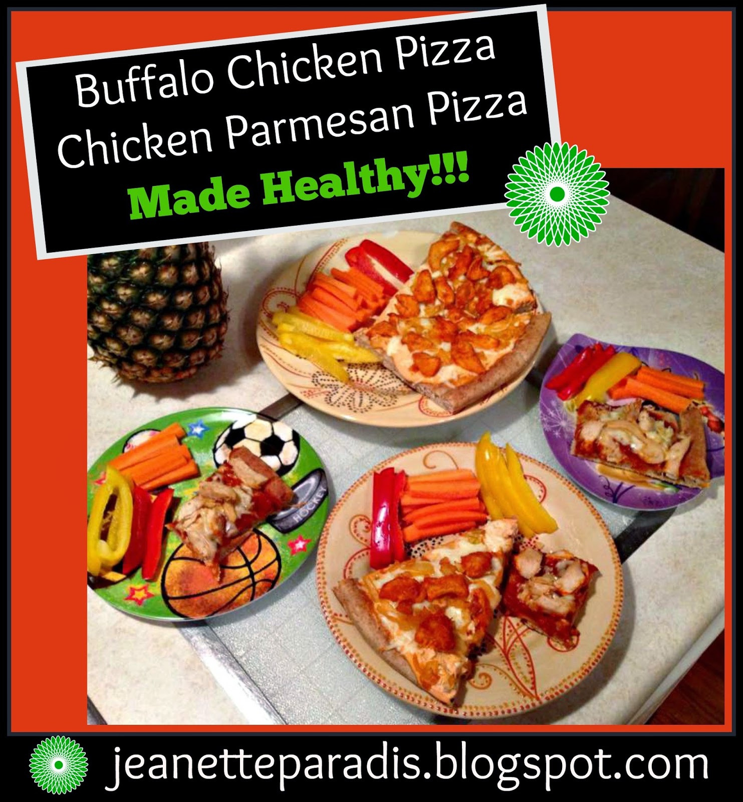 Healthy Buffalo Chicken Pizza
 Kitchen Window Healthy Buffalo Chicken Pizza Chicken