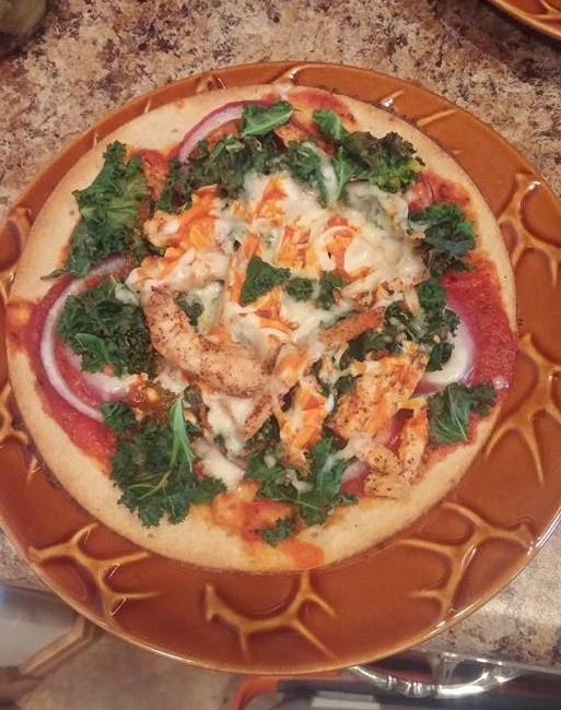 Healthy Buffalo Chicken Pizza
 Healthy Buffalo Chicken Pizza