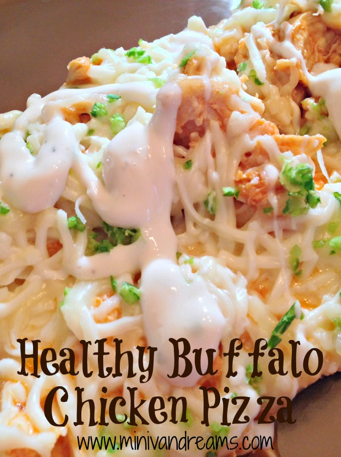 Healthy Buffalo Chicken Pizza
 Healthy Buffalo Chicken Pizza