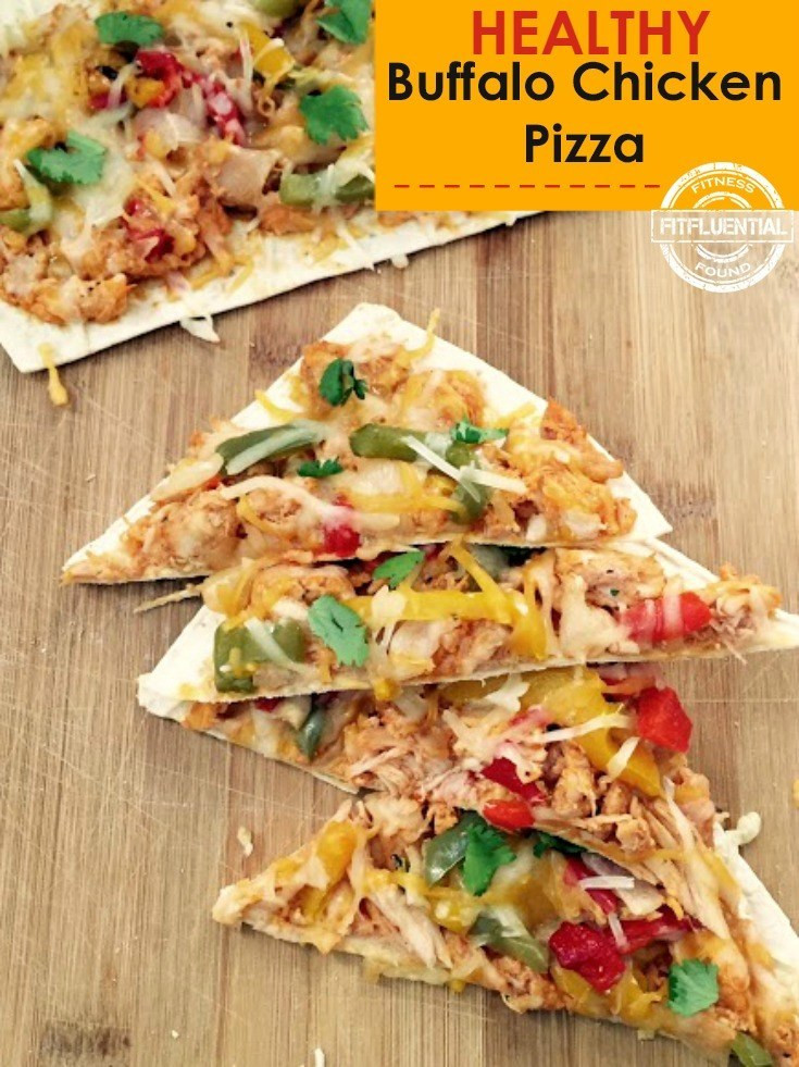 Healthy Buffalo Chicken Pizza
 Healthy Buffalo Chicken Pizza FitFluential