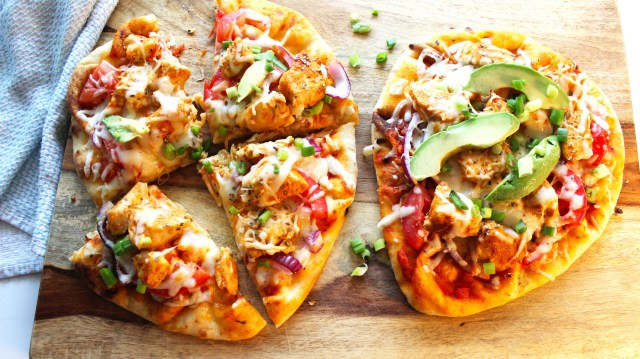 Healthy Buffalo Chicken Pizza
 food Archives Down Home Damsel