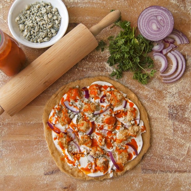 Healthy Buffalo Chicken Pizza
 Healthy Buffalo Chicken Pizza 2teaspoons