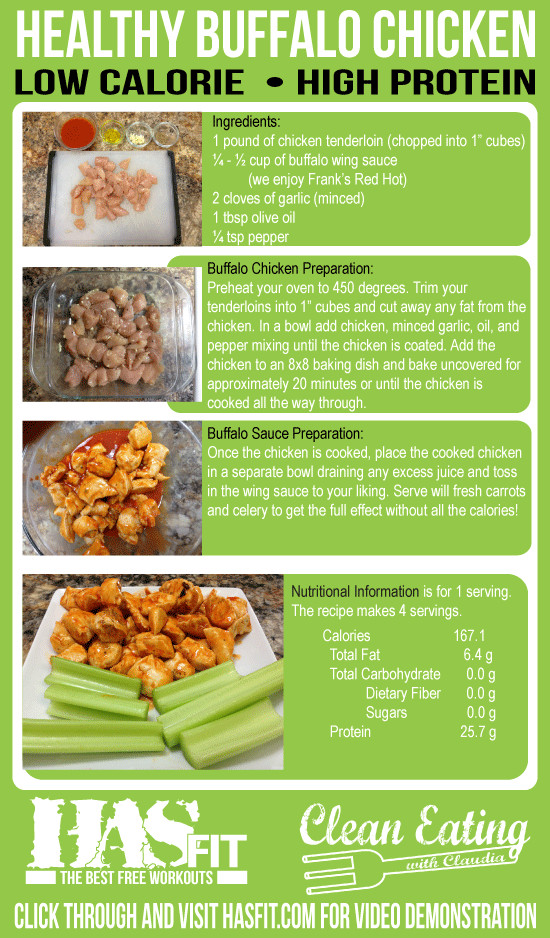 Healthy Buffalo Chicken Recipes
 Healthy Buffalo Chicken Recipes HASfit Healthy Dinner