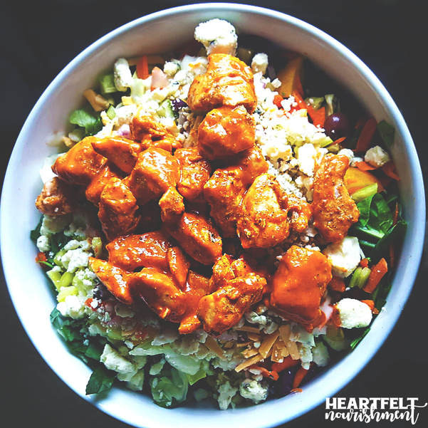 Healthy Buffalo Chicken Salad
 Healthy Buffalo Chicken Salad