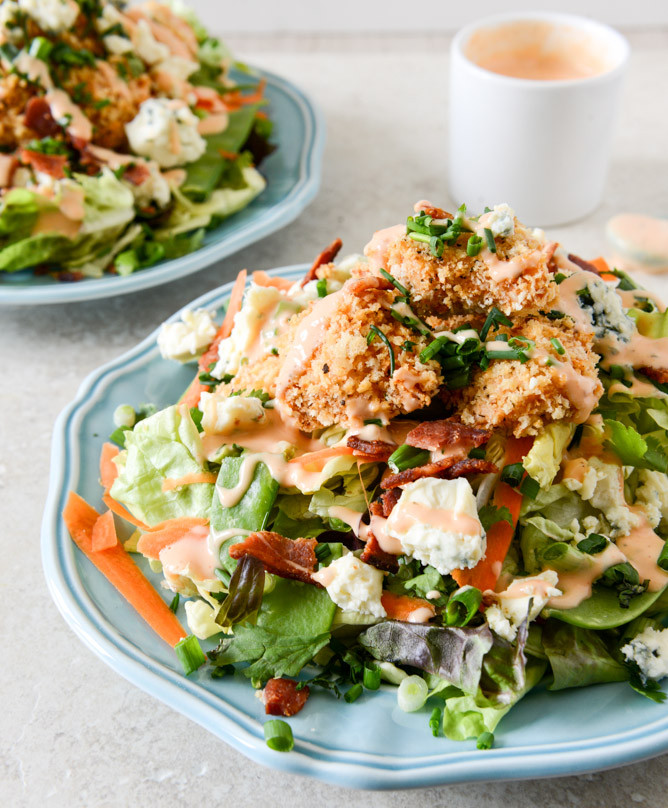 Healthy Buffalo Chicken Salad
 healthy buffalo chicken salad