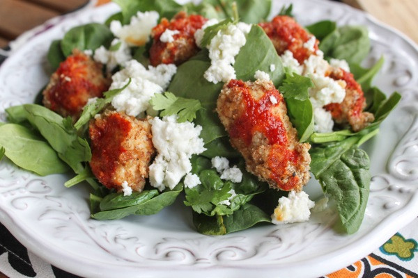 Healthy Buffalo Chicken Salad
 Healthy buffalo chicken salad The Fitnessista