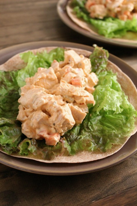 Healthy Buffalo Chicken Salad
 Buffalo Chicken Salad