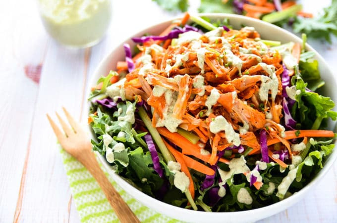 Healthy Buffalo Chicken Salad
 healthy buffalo chicken salad