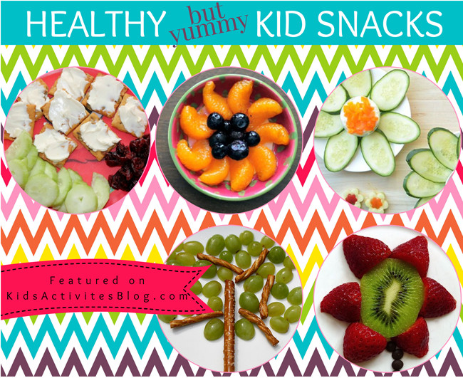 Healthy But Yummy Snacks
 7 Yummy Healthy Snacks for Kids