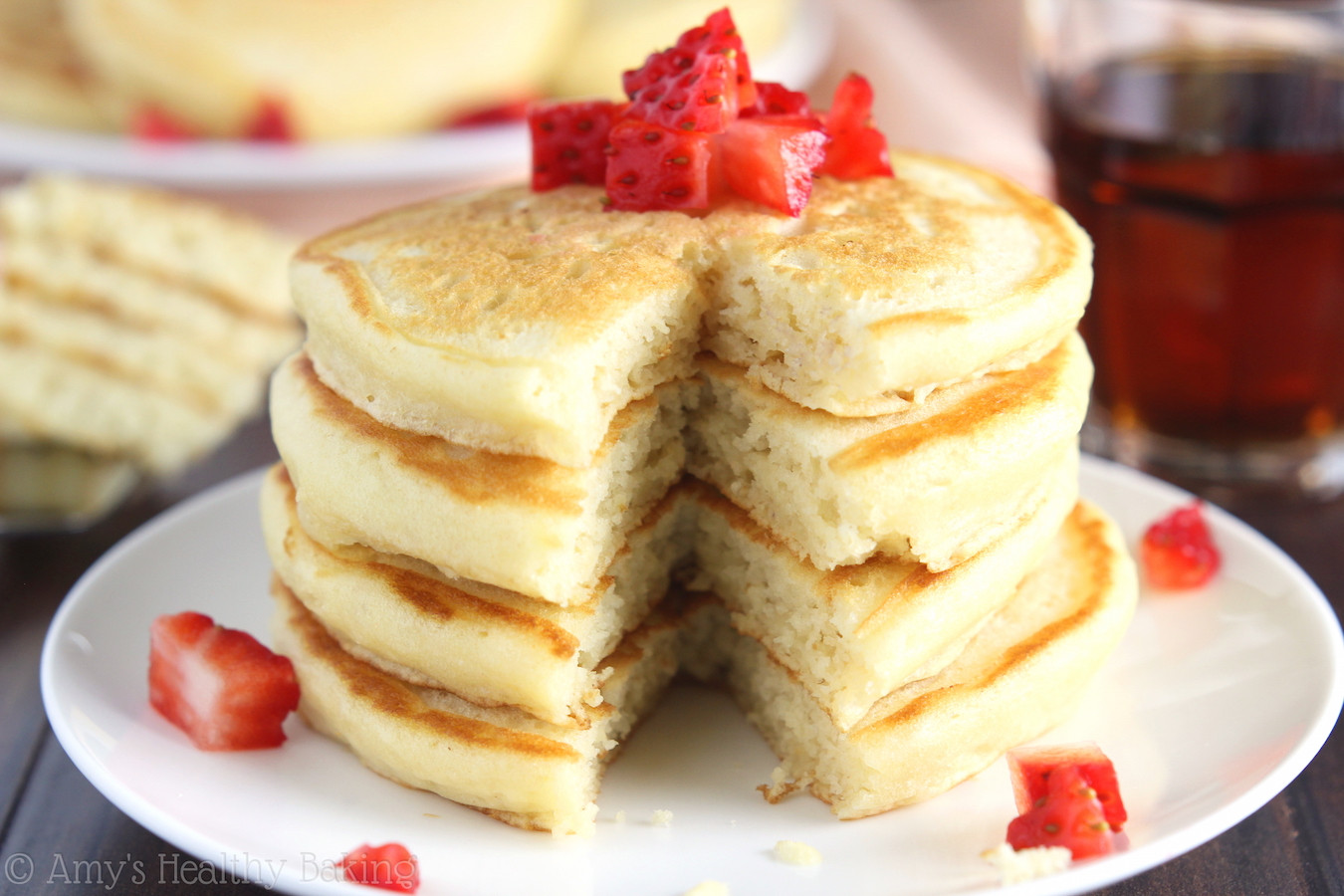 Healthy Buttermilk Pancakes
 The Ultimate Healthy Buttermilk Pancakes