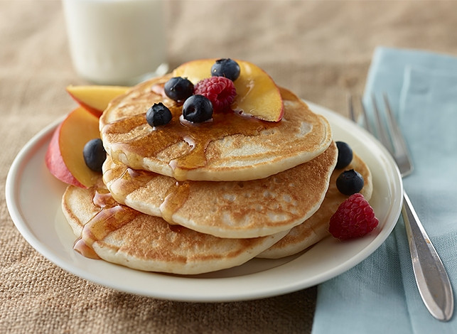 Healthy Buttermilk Pancakes
 Heart Healthy Buttermilk Pancakes Mixes