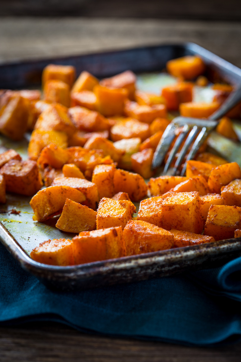Healthy Butternut Squash Recipes
 roasted butternut squash with smoked paprika and turmeric
