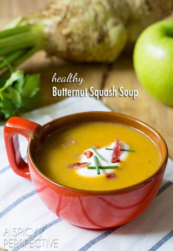 Healthy Butternut Squash Soup
 Healthy Butternut Squash Soup Recipe A Spicy Perspective