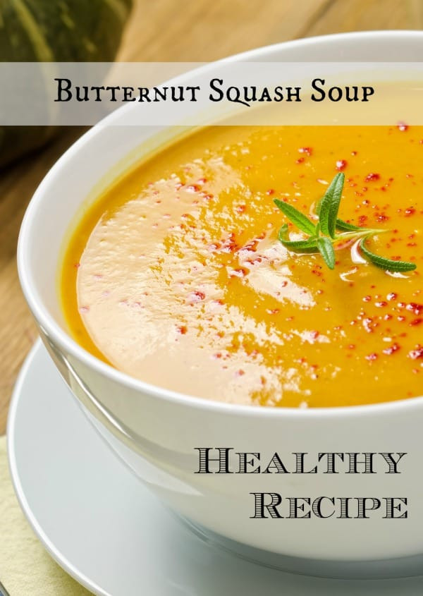 Healthy Butternut Squash Soup Recipe
 Healthy Recipe of the Week Butternut Squash Soup