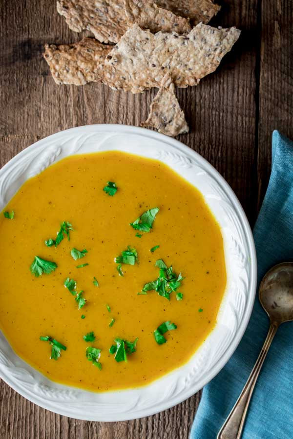 Healthy Butternut Squash Soup
 clean eating curry butternut squash soup Healthy
