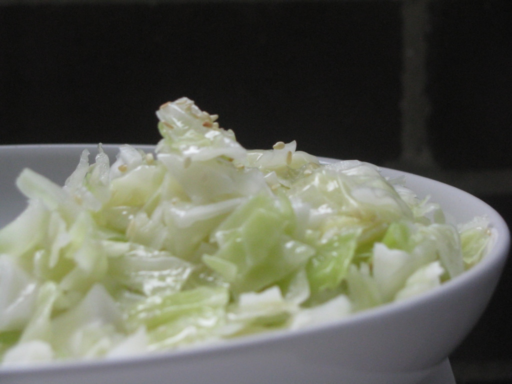 Healthy Cabbage Recipes
 Healthy recipe for Cabbage and Sesame salad