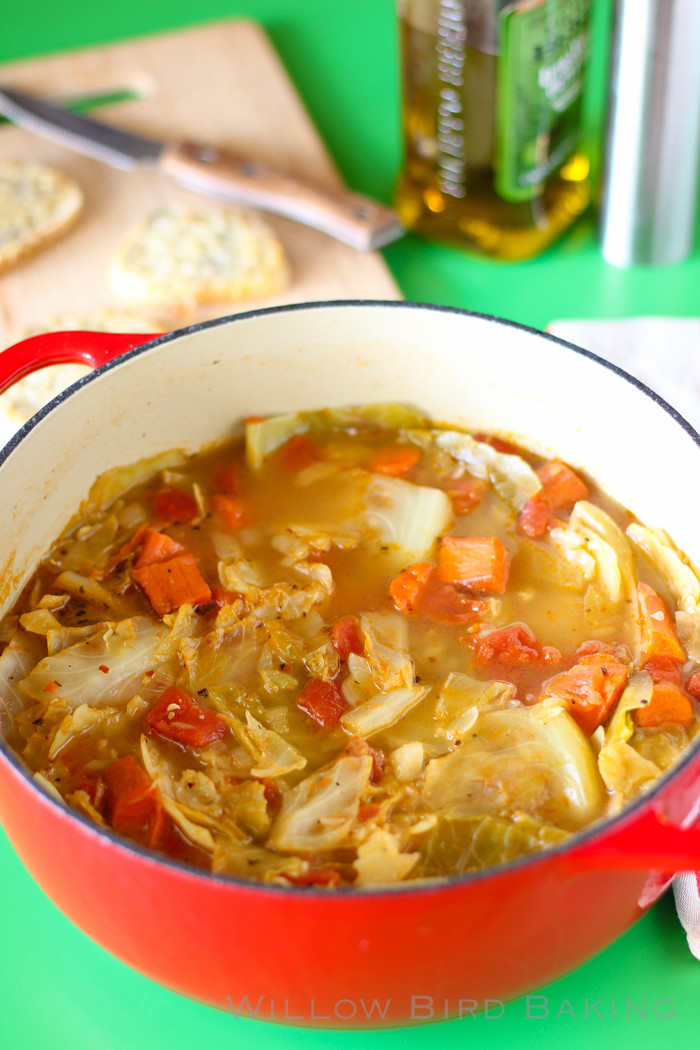 Healthy Cabbage Recipes
 Light and Healthy Cabbage Soup with Easy Cheese Toasts