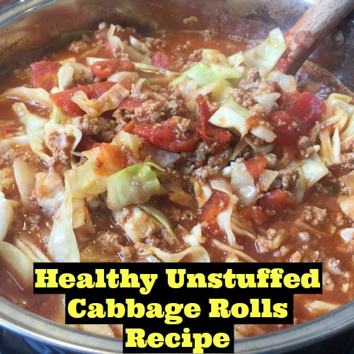 Healthy Cabbage Recipes
 Healthy Unstuffed Cabbage Rolls Recipe iSaveA2Z