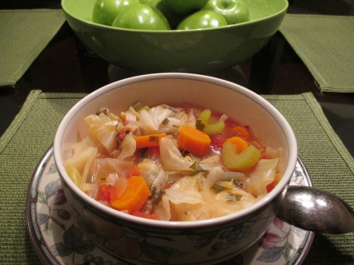 Healthy Cabbage Soup
 Get Back on Track Healthy Cabbage Soup