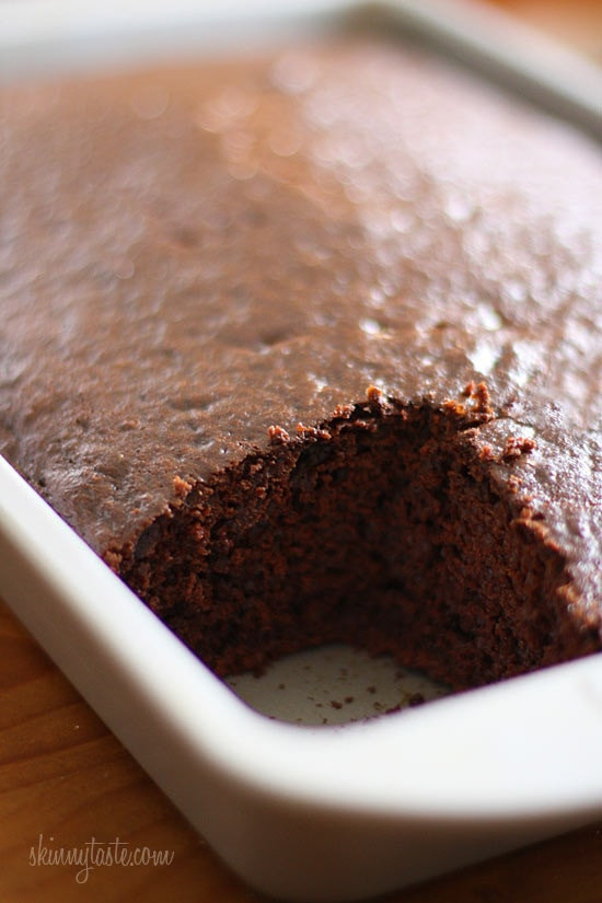 Healthy Cake Recipes From Scratch
 Homemade Skinny Chocolate Cake