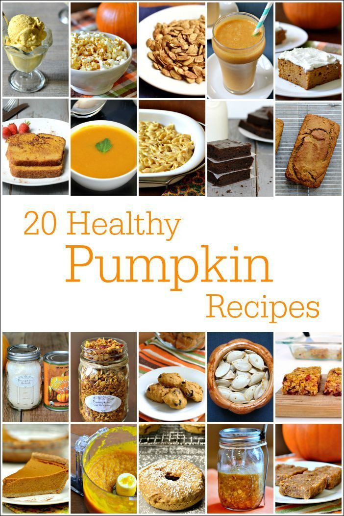 Healthy Canned Pumpkin Dessert Recipes
 20 Healthy Pumpkin Recipes Desserts Snacks & Mains