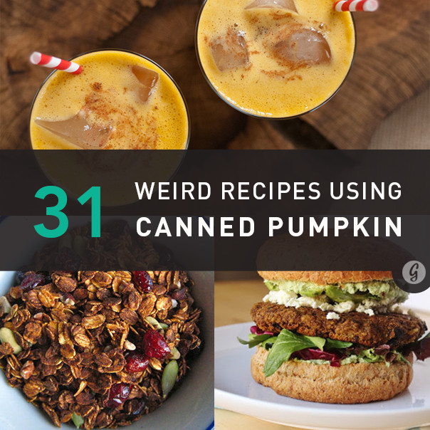 Healthy Canned Pumpkin Recipes
 31 Weird But Awesome Recipes Using Canned Pumpkin