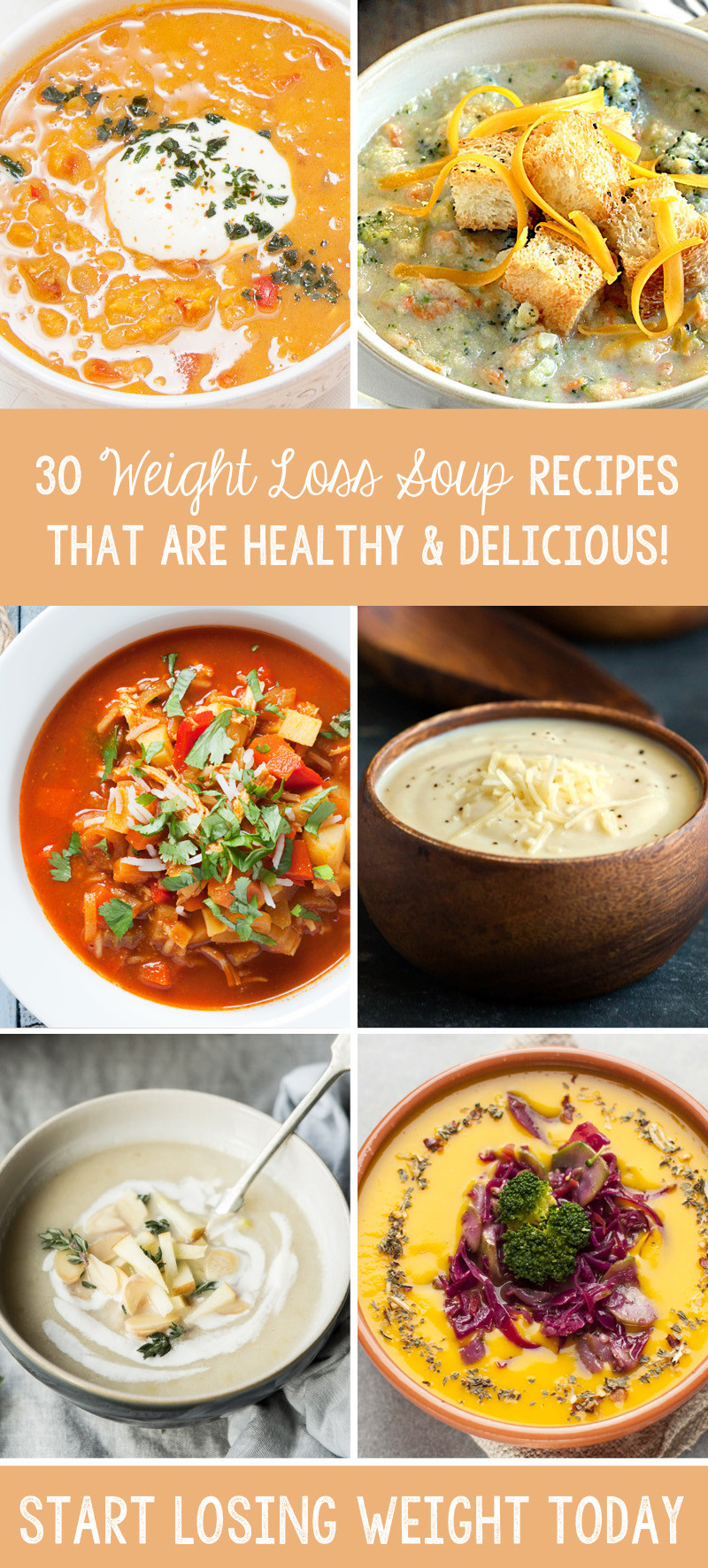 Healthy Canned Soups For Weight Loss
 30 Weight Loss Soup Recipes That Are Healthy & Delicious