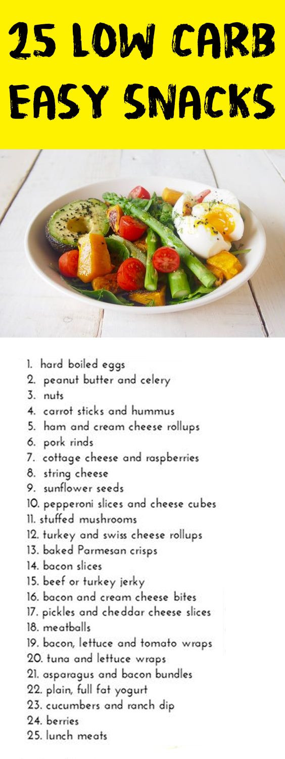 Healthy Carb Snacks
 1000 Low Carb Snack Ideas on Pinterest