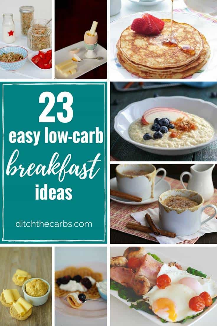 Healthy Carbs For Breakfast
 23 Easy Low Carb Breakfast Ideas easy quick and sugar