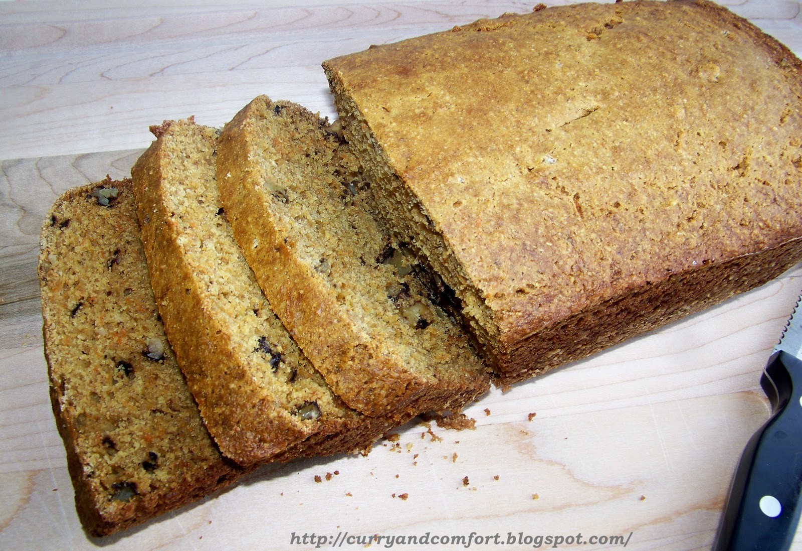 Healthy Carrot Bread
 Kitchen Simmer Healthy Carrot Bread