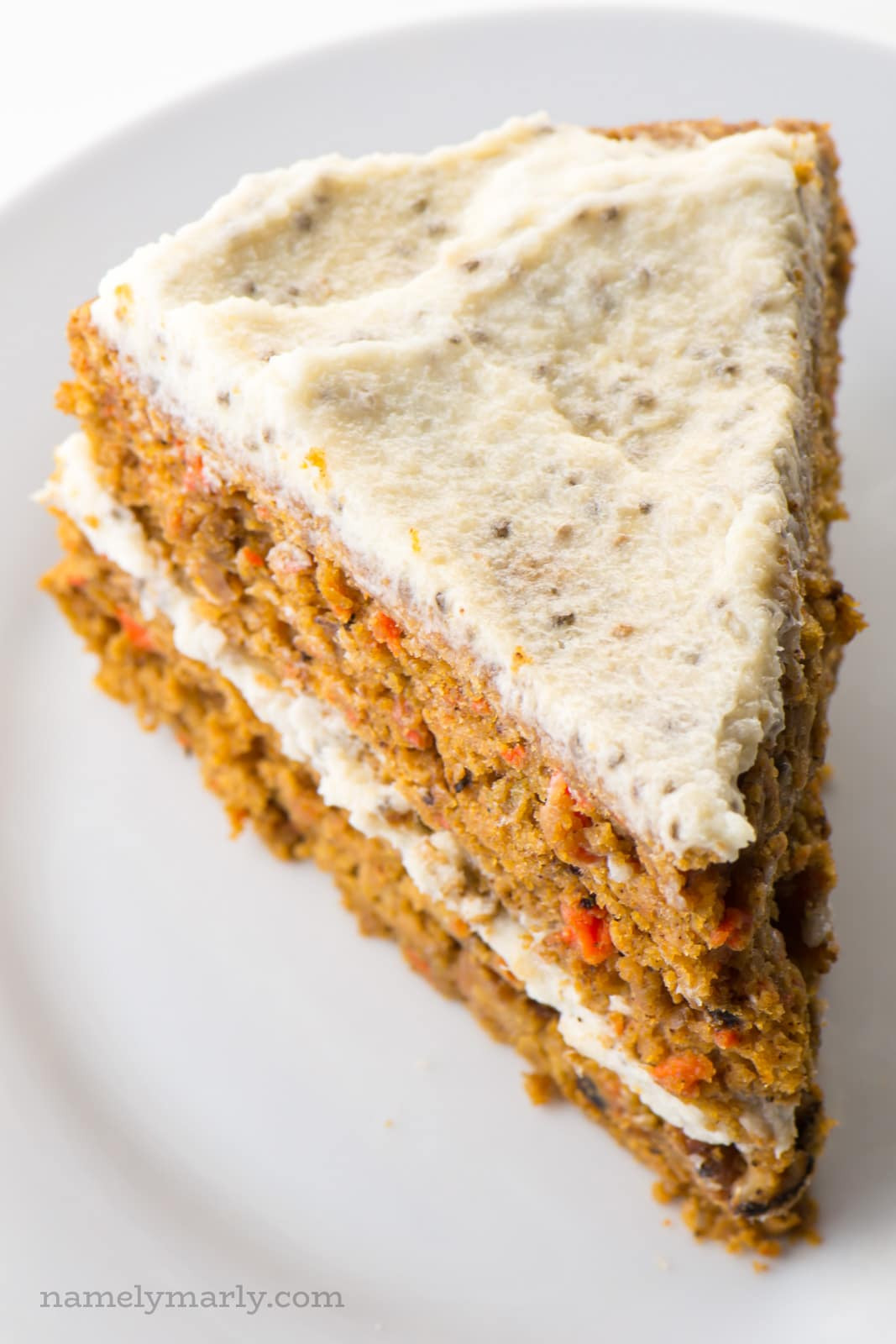 Healthy Carrot Cake Frosting
 Healthy Carrot Cake with Cream Cheese Frosting Namely Marly