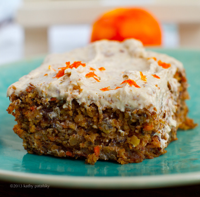 Healthy Carrot Cake Frosting
 Vegan Carrot Cake with Cream Cheese Frosting Healthy Dessert