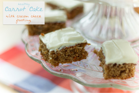 Healthy Carrot Cake Frosting
 Healthy Carrot Cake Recipe with Cream Cheese Frosting