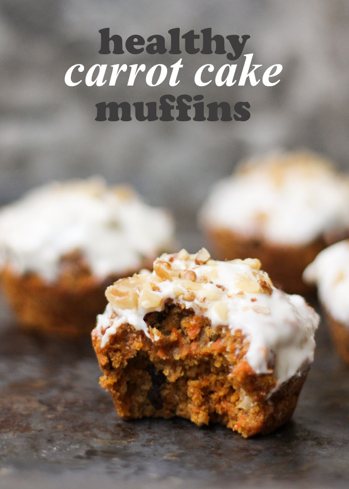Healthy Carrot Cake Muffins
 Healthy Carrot Cake Muffins