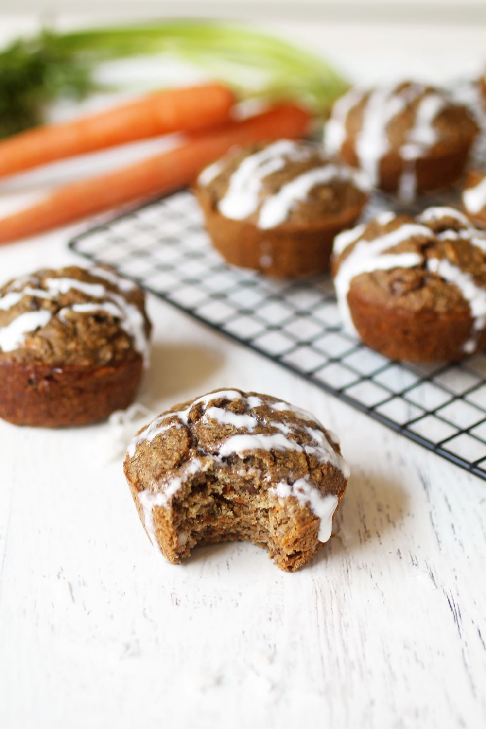 Healthy Carrot Cake Muffins
 Healthy Carrot Cake Muffins Spinach for Breakfast