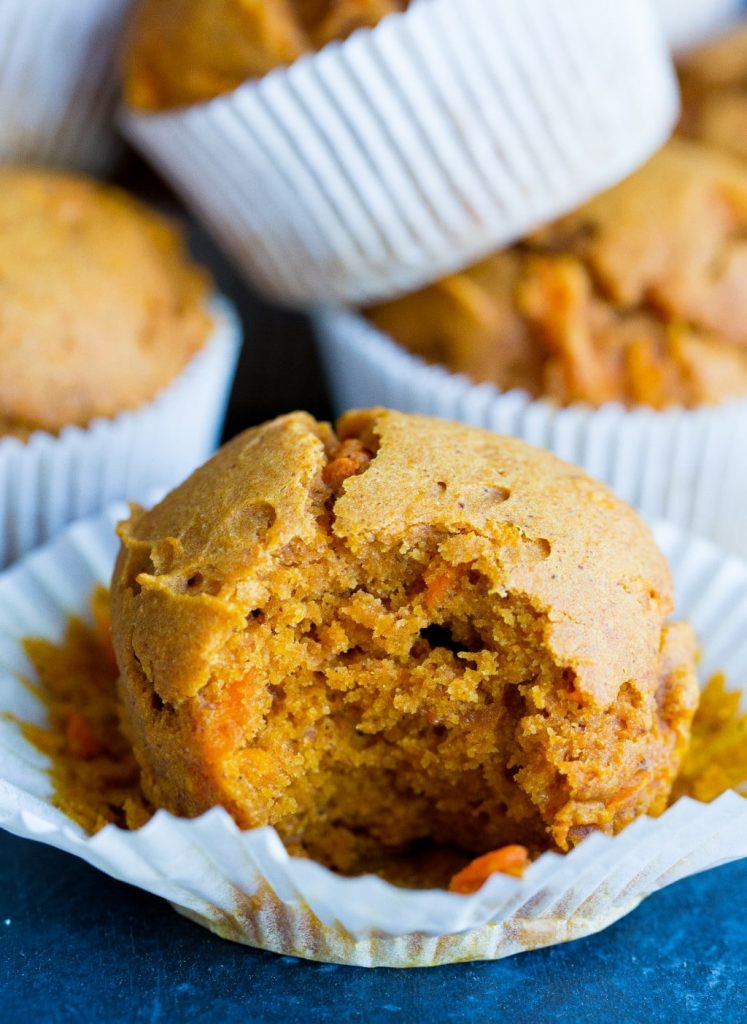 Healthy Carrot Cake Muffins
 Healthy Double Carrot Cake Muffins