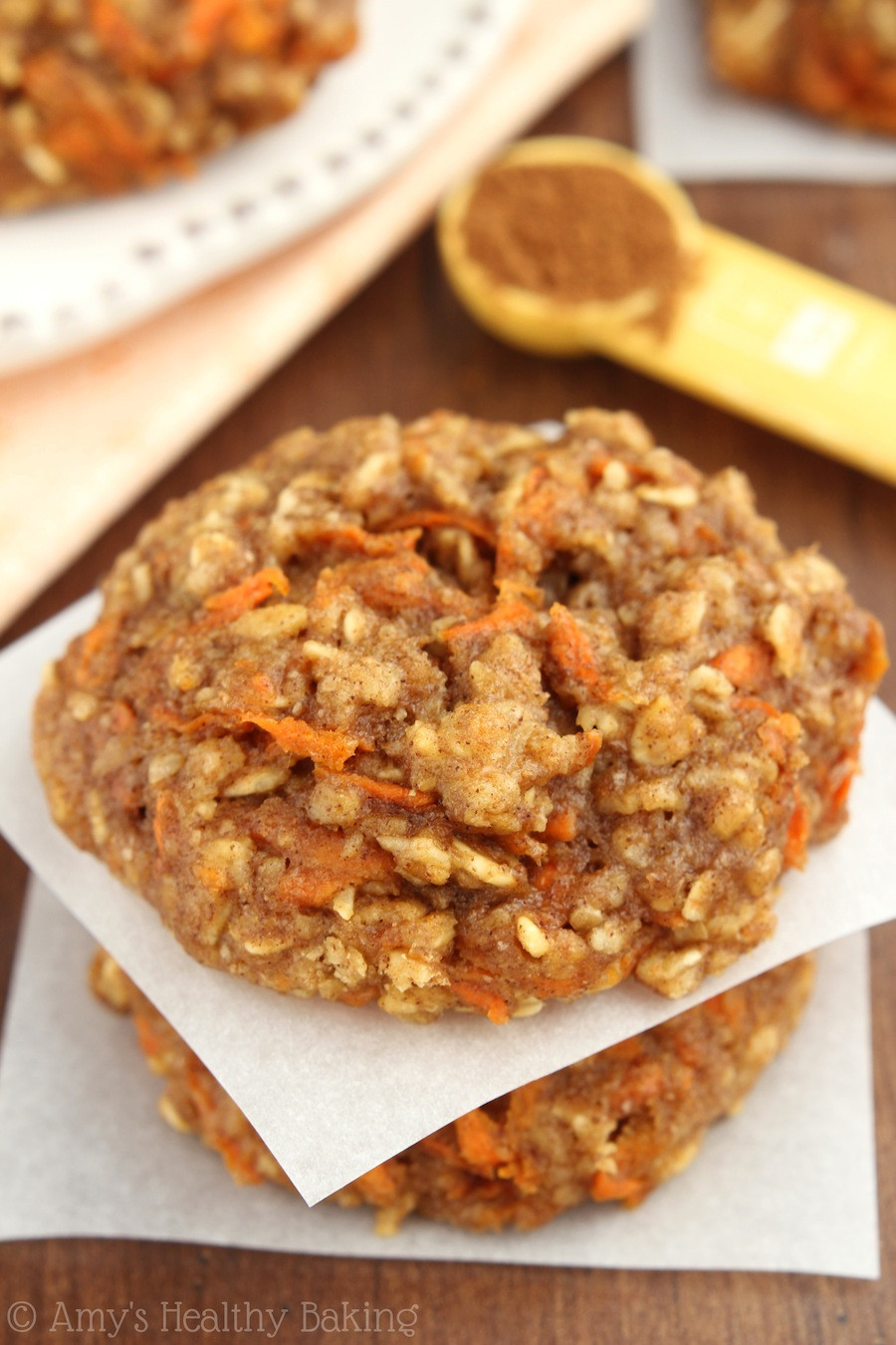 Healthy Carrot Cake Oatmeal
 Carrot Cake Oatmeal Cookies