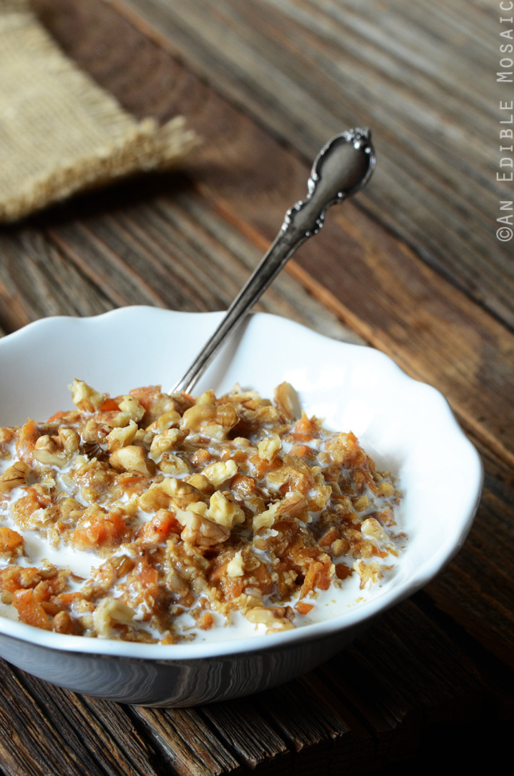 Healthy Carrot Cake Oatmeal
 Carrot Cake Oatmeal Recipe