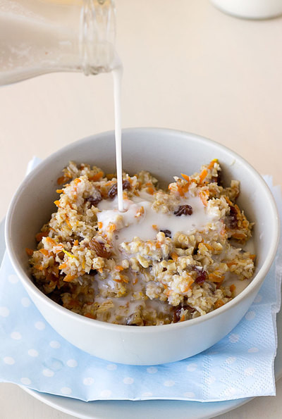 Healthy Carrot Cake Oatmeal
 Secretly Healthy Carrot Cake Oatmeal