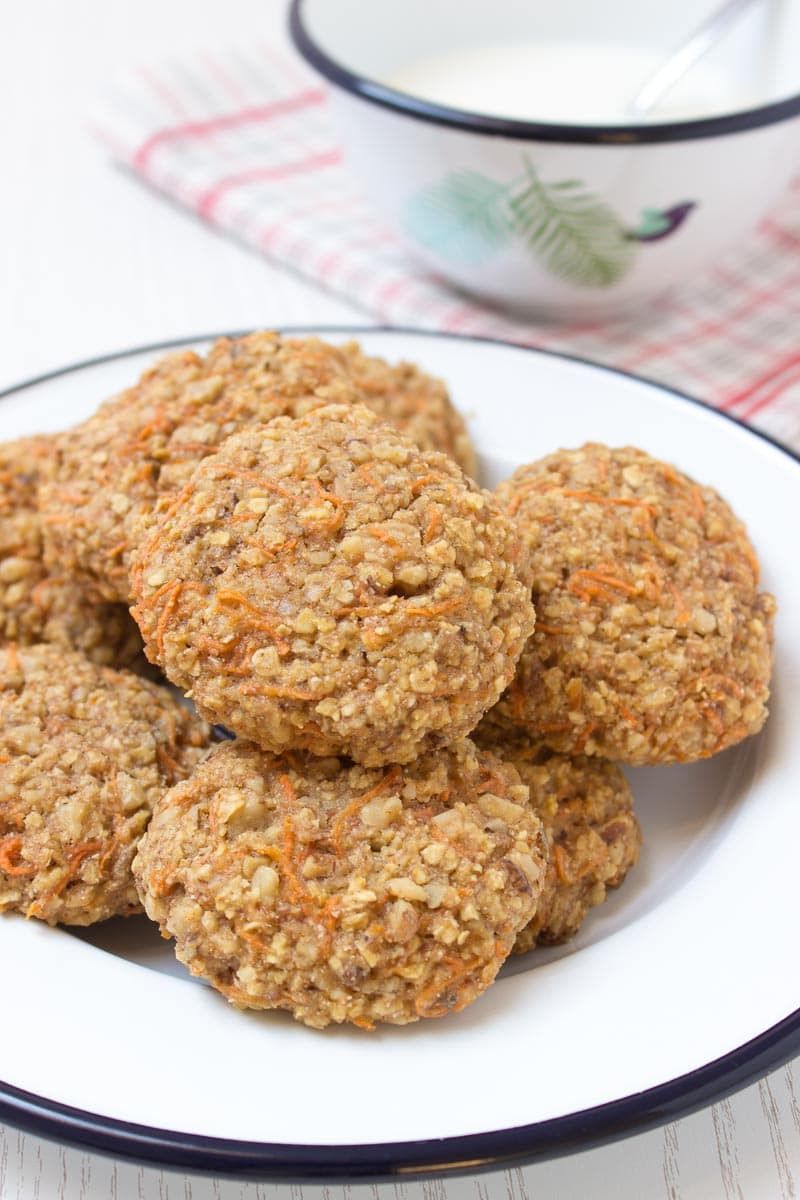 Healthy Carrot Cake Oatmeal
 Carrot Cake Oatmeal Cookies Natalie s Happy Health