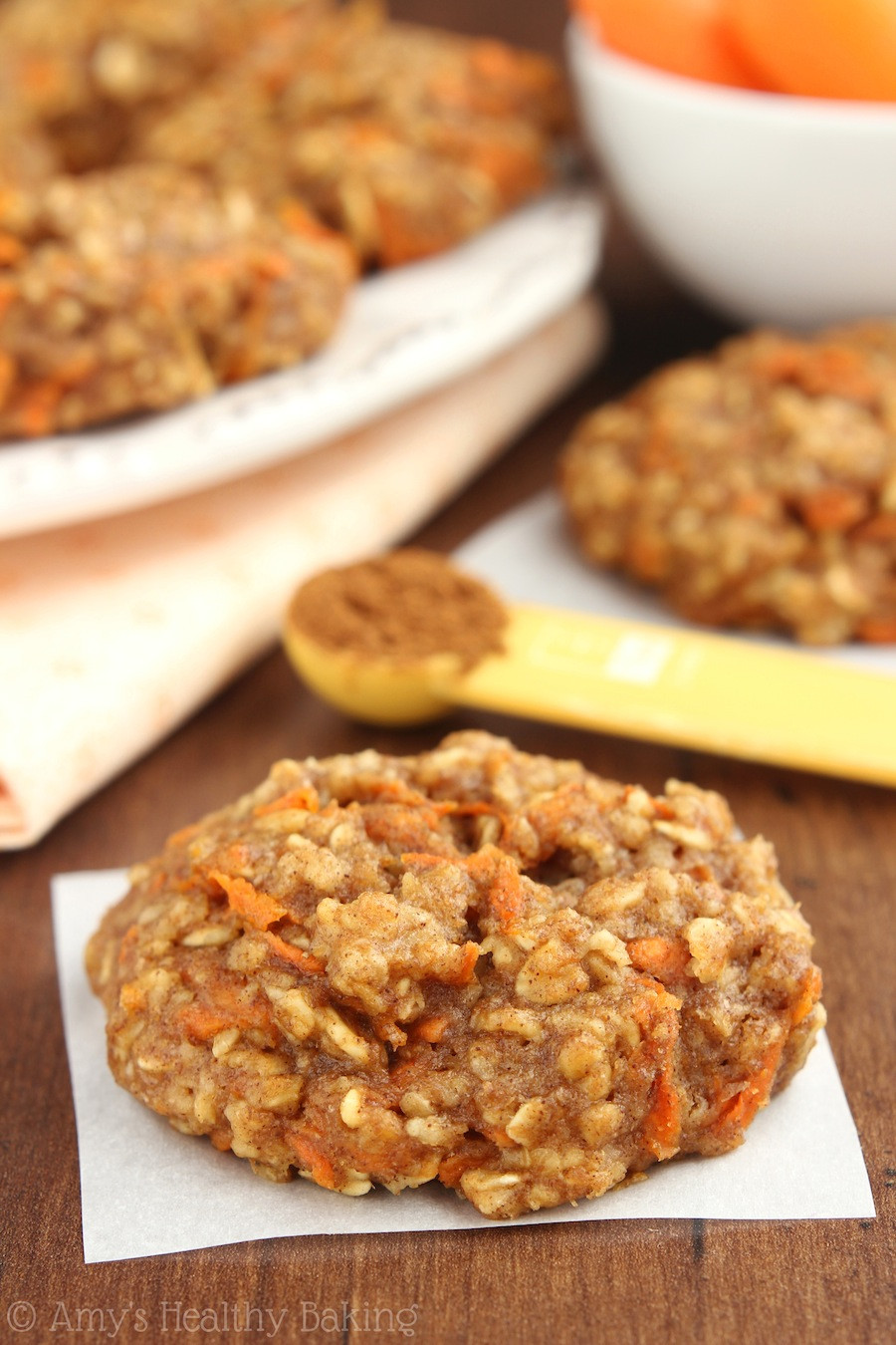 Healthy Carrot Cake Oatmeal
 Carrot Cake Oatmeal Cookies